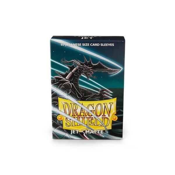Sleeves - Dragon Shield Japanese- Box 60 - Matte Jet