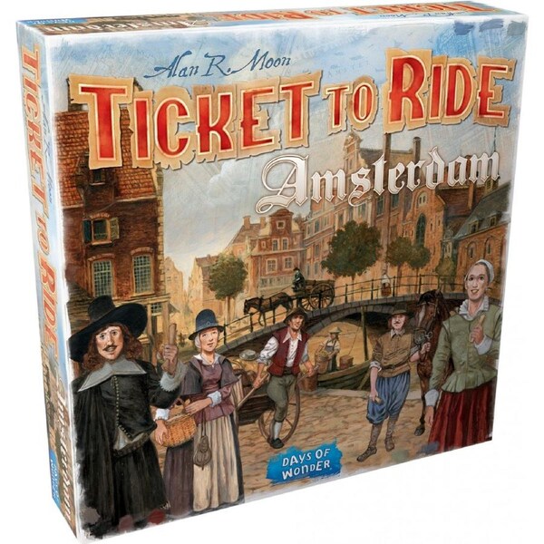 Ticket to Ride Amsterdam Board Game