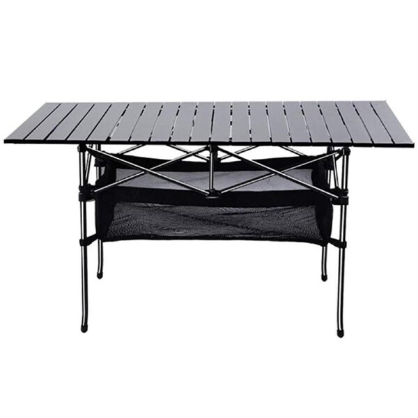 Portable Folding Outdoor Camping Picnic Aluminum Bbq Table 94x50cm