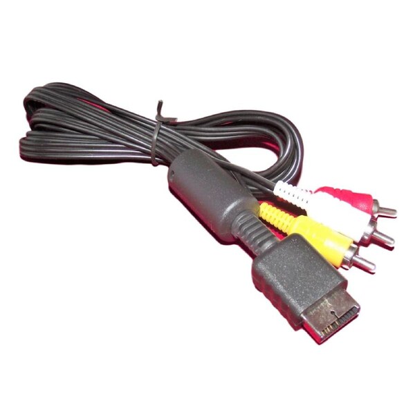 Playstation Console AV Cable Cord PS3 Aftermarket Composite Leads New