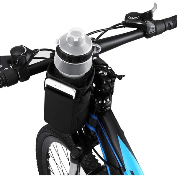 Bike Water Bottle Cage, Bicycle Bottle Holder Bag with Shoulder Strap