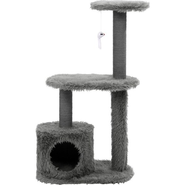 Paws & Claws Catsby 95cm Ormond Condo Cat/Pet Condo w/Scratching Post Charcoal