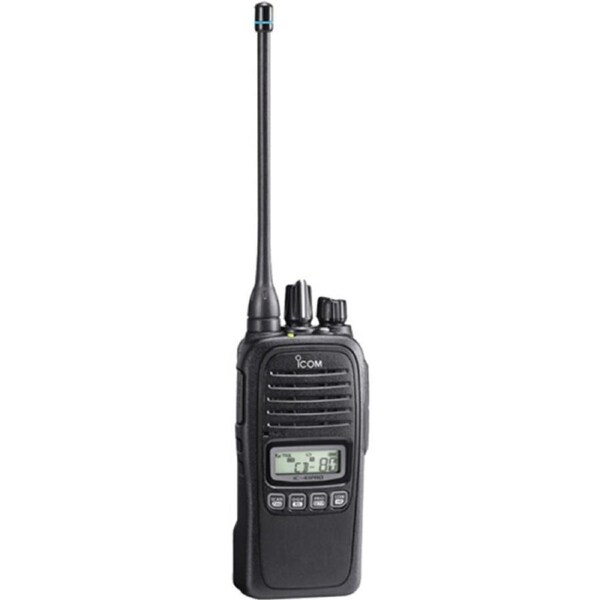 ICOM IC41PRO 7.5 V DC IP67 Waterproof 5W 80 Channel UHF CB Handheld Radio Black