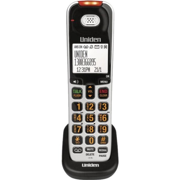 Uniden Extra Handset Cordless Phone for SSE45 Telephone w/ Answering Machine