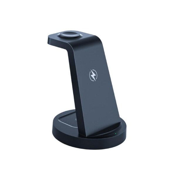 OROTEC 3-in-1 Triple Wireless Charger for Samsung (Galaxy Buds / Galaxy Watch / Smartphone) - Black