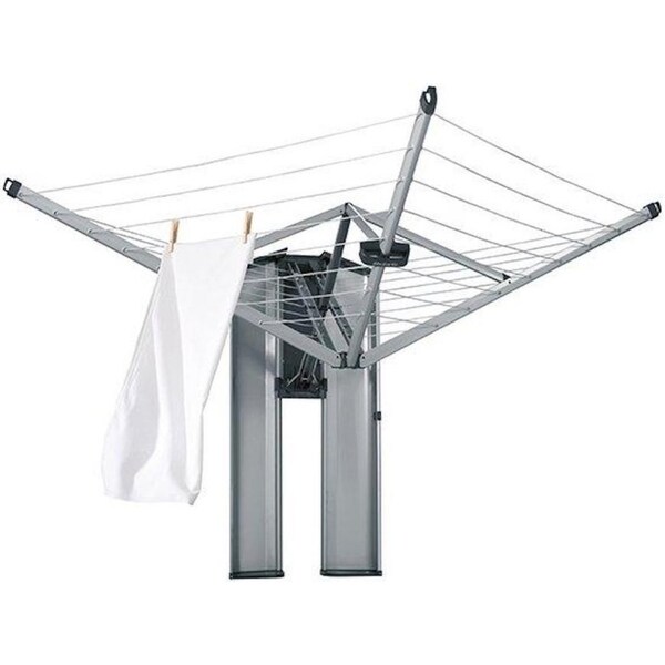 Brabantia Wall Fix Fold Away Clothes Line 24m W/ Storage Box