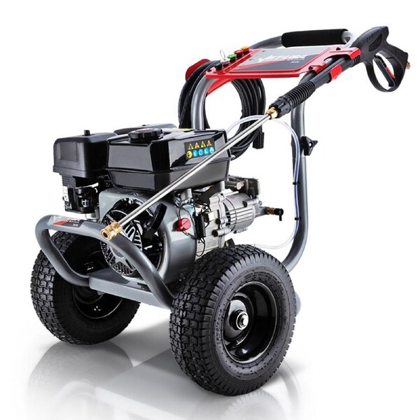 Jet-USA 4800PSI Petrol Pressure Washer, 7HP High Pressure Cleaner Spray Gun Gurney, Four Stroke