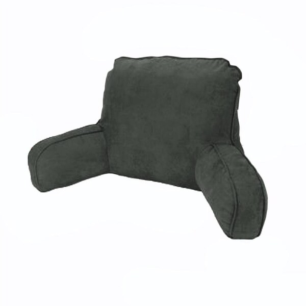 Easyrest Standard Backrest Pillow Charcoal - Comfort & Support for Reading, Watching TV & Relaxing