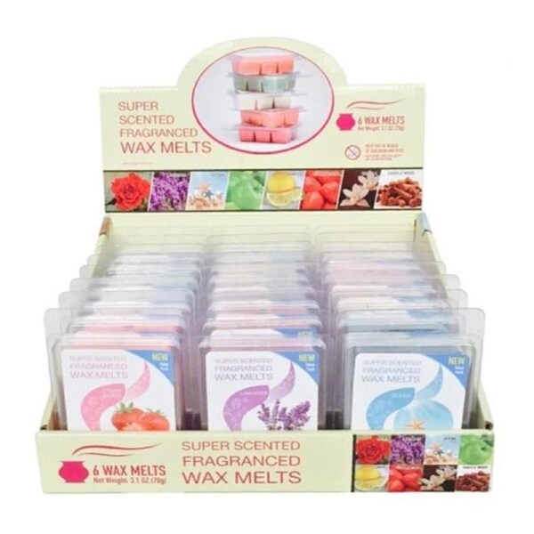 Fragranced Fragrant Scented Wax Melt Flameless Cube Bar Soy Home Candle Block