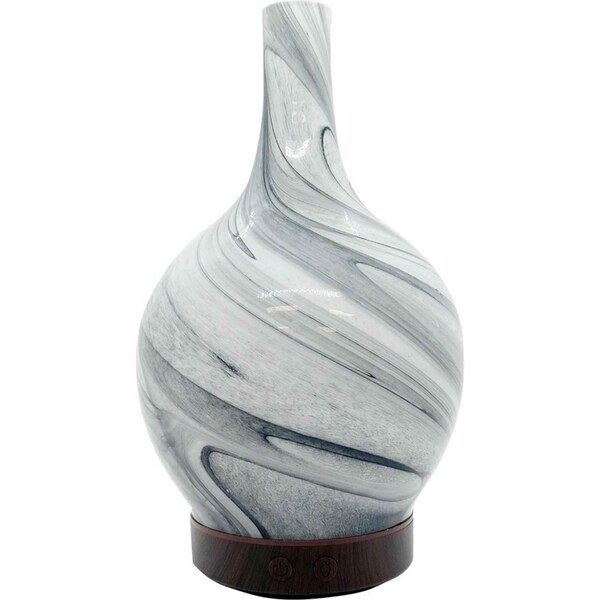 Essential Oil Aroma Diffuser - 100ml Glass Marble Aromatherapy Mist Humidifier