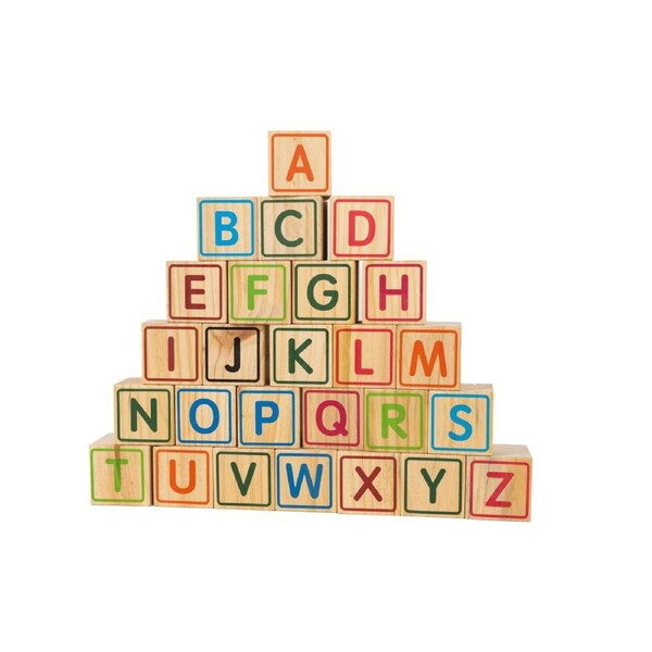 Kids Educational ABC Blocks - 9cm Size