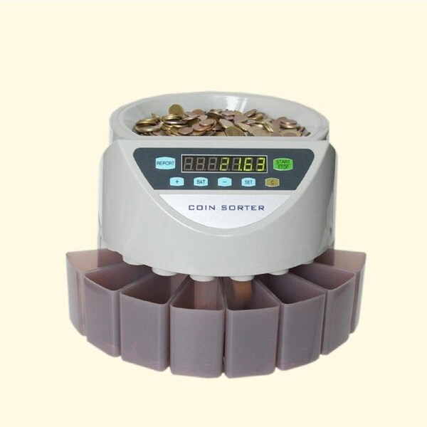Australian Automatic Coin Counter - Money Cash Sorter