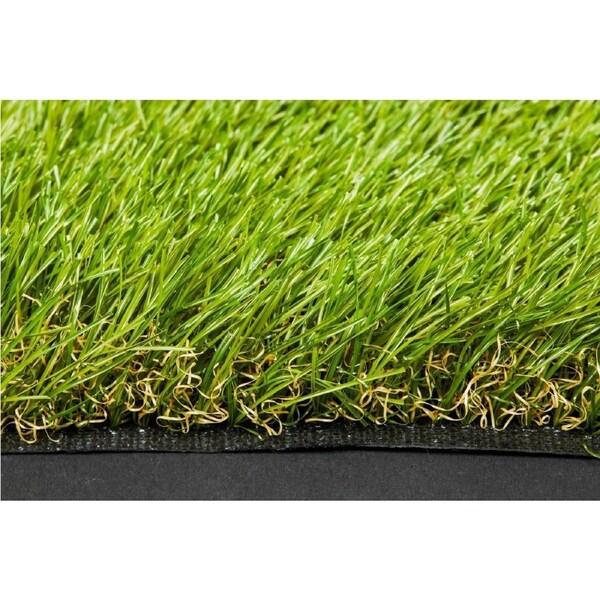 Artificial Grass 20mm 1x10m Synthetic Turf 10 SQM Fake Lawn Roll Green & Yellow