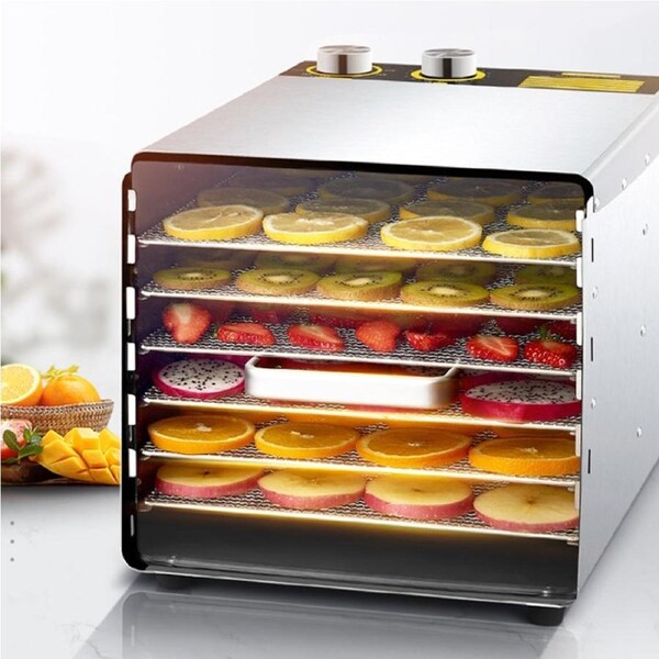 Food Dehydrator Fruit Dryer Jerky Maker 6 Trays 23 L