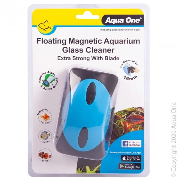 Aqua One Floating Magnet Cleaner ExStrong With Blade 10109