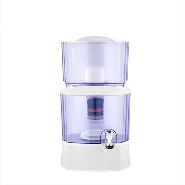 Water Tank Filter Bench Top Bottle Dispenser Ceramic Carbon Mineral Purifier 24L Water Tank