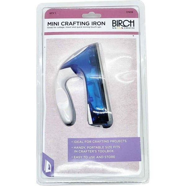 Birch Mini Crafting Iron Small Sewing Travel Portable Craft Collage Projects