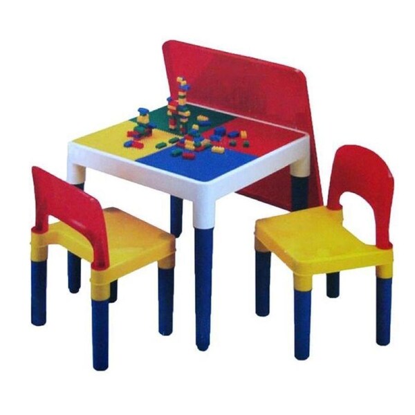 2-in-1 Kids Activity Table & Chair Set