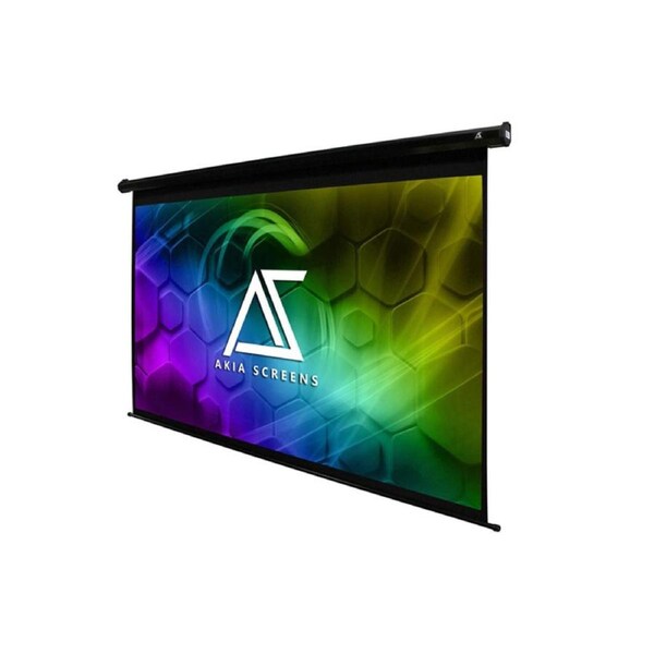 Akia Screens 110" 16:9 4K Electric Motorized Projector Screen