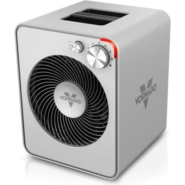 Vornado VMH300 Vortex Air Circulating Heater Brushed Steel 720630