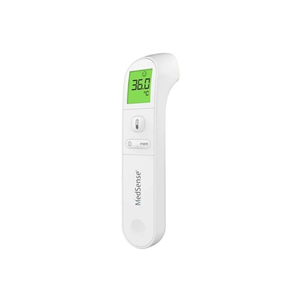 MedSense Infrared Forehead Contactless Thermometer LED Display Alerts