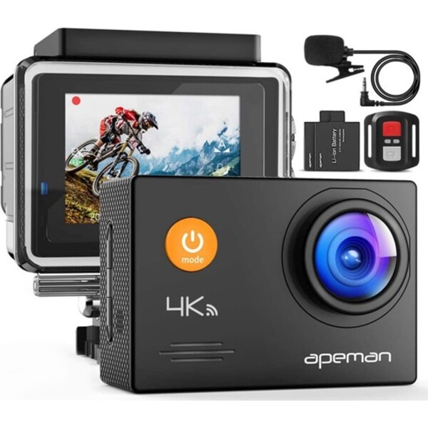 Apeman A79 4K Action Camera 16MP Underwater Waterproof Sport Camera