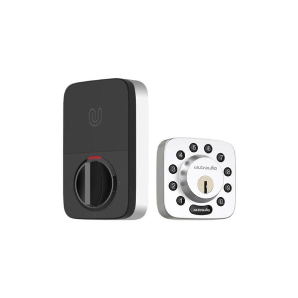 Ultraloq U-Bolt Bluetooth Enabled & Keypad Smart Deadbolt Satin Nickel