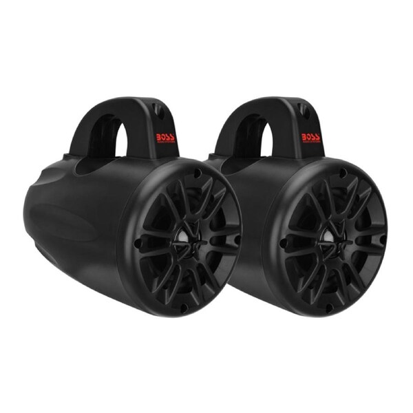 Boss Audio MRWT40RGB 4" 2-Way 400W Marine Wake Tower RGB Speakers