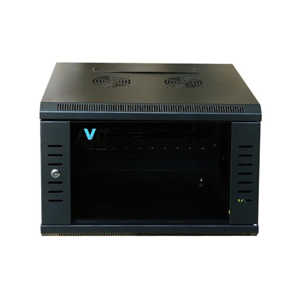 AVIT 6 RU 600x450mm Deep Single Section Wallmount Cabinet W6406ST