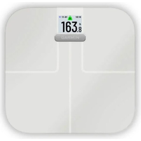 Garmin Index S2 Fitness Smart Wi-Fi Bluetooth Scale White 010-02294-13