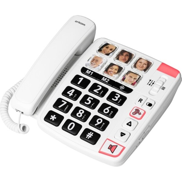 Oricom CARE80S Loud Amplified Phone with Big Picture Dialing