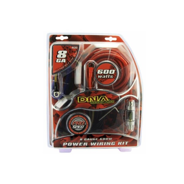 DNA AK80 8 Gauge 600W Amplifier Power Kit