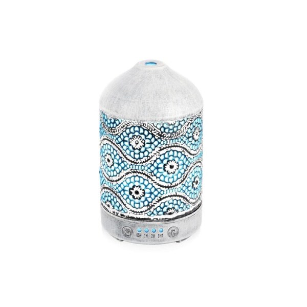 Mbeat ActiVIVA Small LED Aromatherapy Diffuser - Vintage White