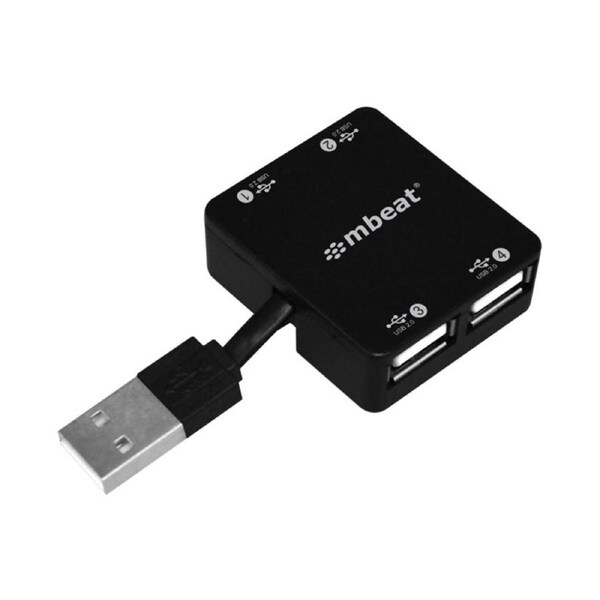 UPH110K MBEAT 4 Port Super Mini USB 2.0 Hub
