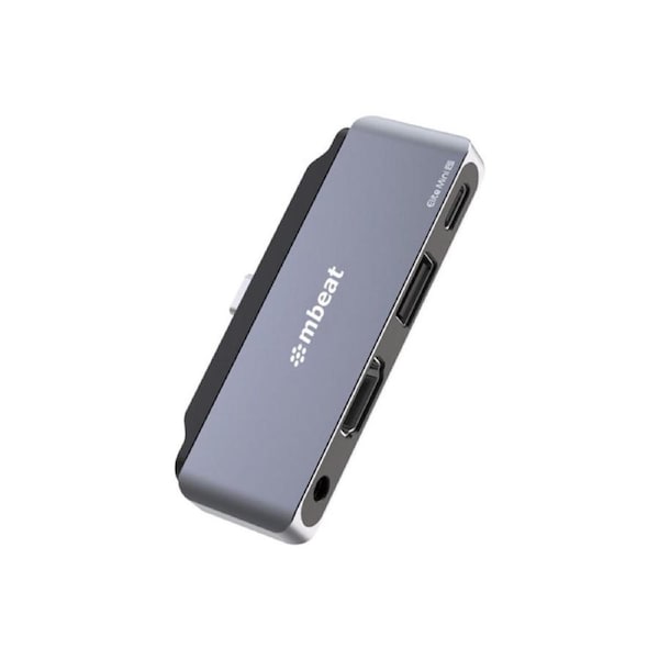 mbeat Elite Mini 4-In-1 USB-C Portable Hub