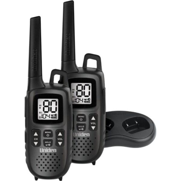 UNIDEN 15Watt Uhf Handheld Adventure 2-way Radio Twin Pack UH615-2