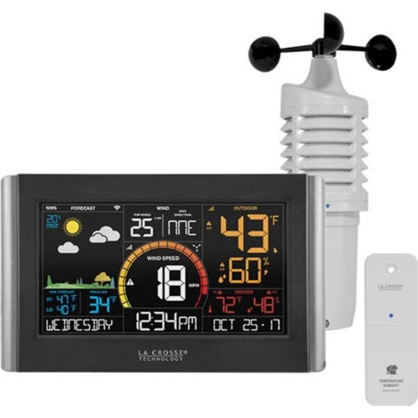 La Crosse Complete Personal Wireless WIFI Colour Wind Station V21-WTH