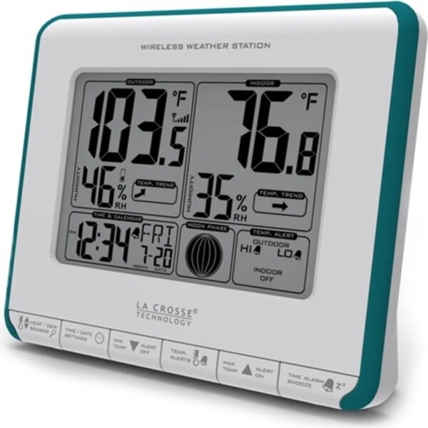 La Crosse Wireless Weather Station w/ Heat Index & Dew Point