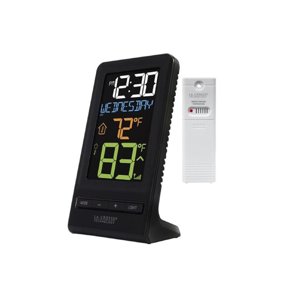 La Crosse Colour Digital Wireless Thermometer and Time 308-1415