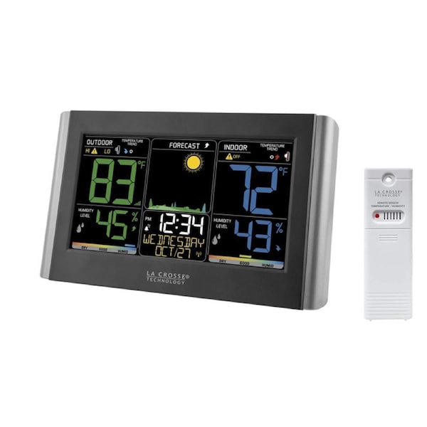 La Crosse Wireless Digital Color Forecast Weather Station C85845