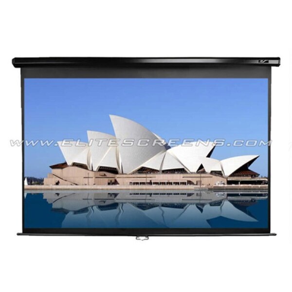 Elite Screens M92UWH 92" Manual Pull Down Screen