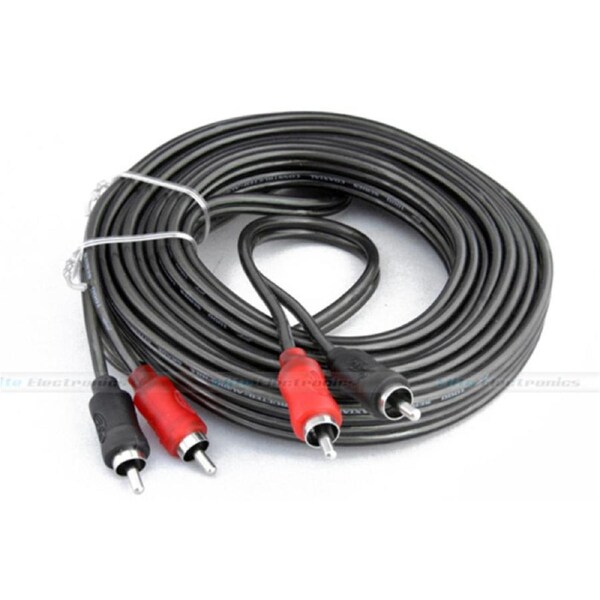 Stinger SI1220 2-Channel RCA Audio Signal Cable