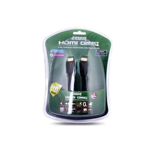 Laser CB-HDMI5-V1.4 Gold 1080p HDMI v1.4 5m Cable