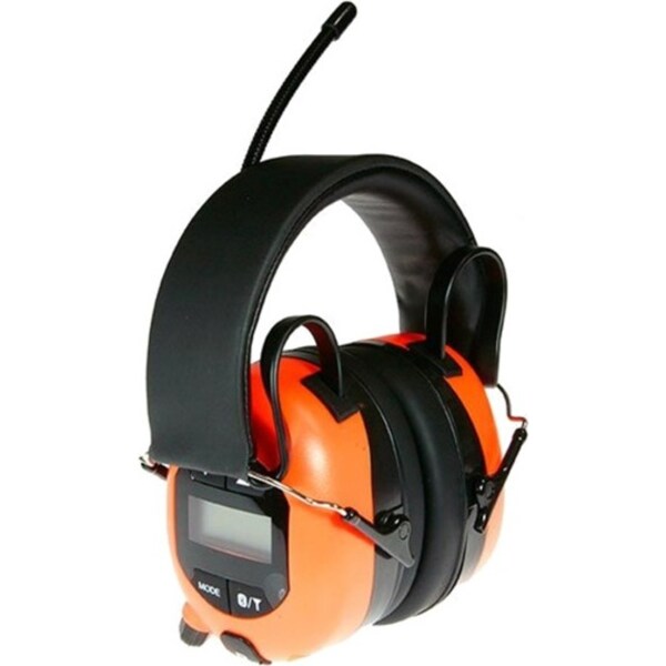 Bullant ABA840 jobsite / worksite earmuff headset with bluetooth & digital am fm radio