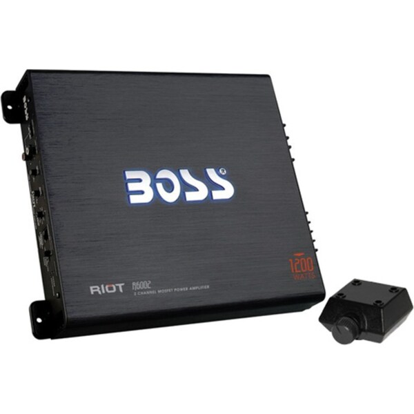 Boss Audio R6002 2-Channel 1200W Amplifier
