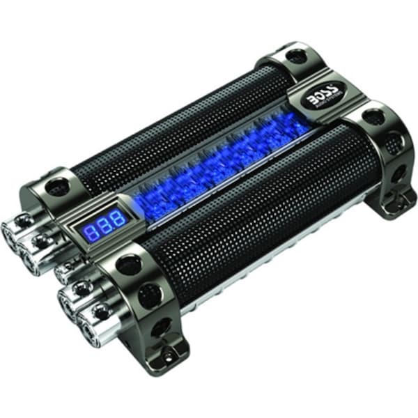 Boss Audio CAP18 18 Farad Digital Hybrid Capacitor