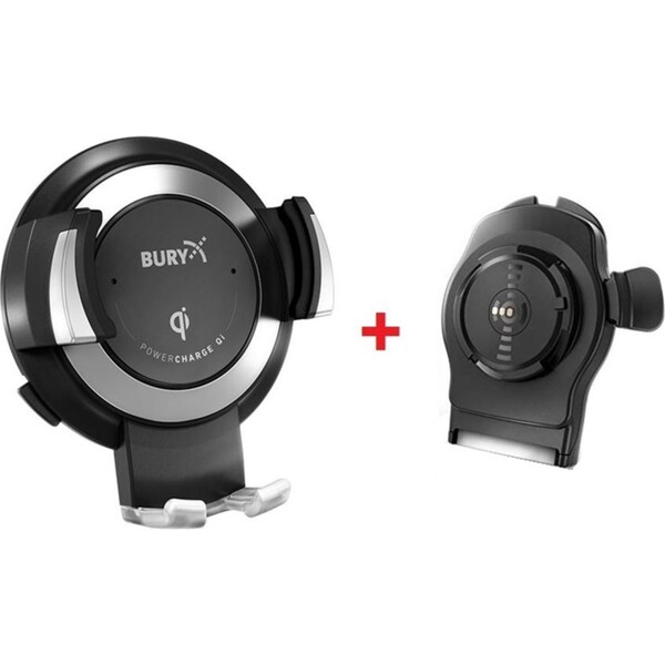 Bury Qi Bundle Wireless Charging Cradle w/ System 8/9 Adapter