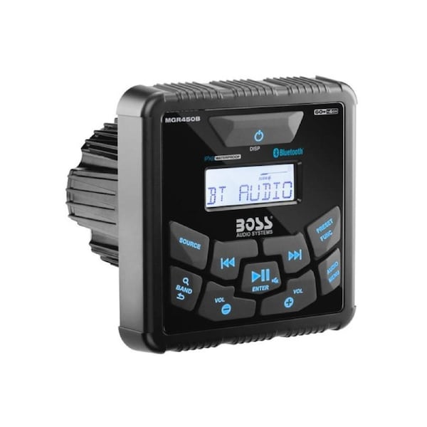 Boss Audio MGR450B Marine Gauge Bluetooth Digital Media Stereo
