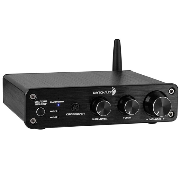 Dayton Audio DTA-2.1BT2 200W Class D 2.1 Amplifier w/ Bluetooth