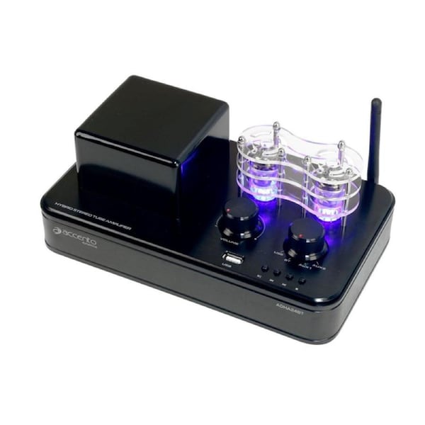 Accento Dynamica ADHA24BT Bluetooth Hybrid Tube Amplifier Headphone